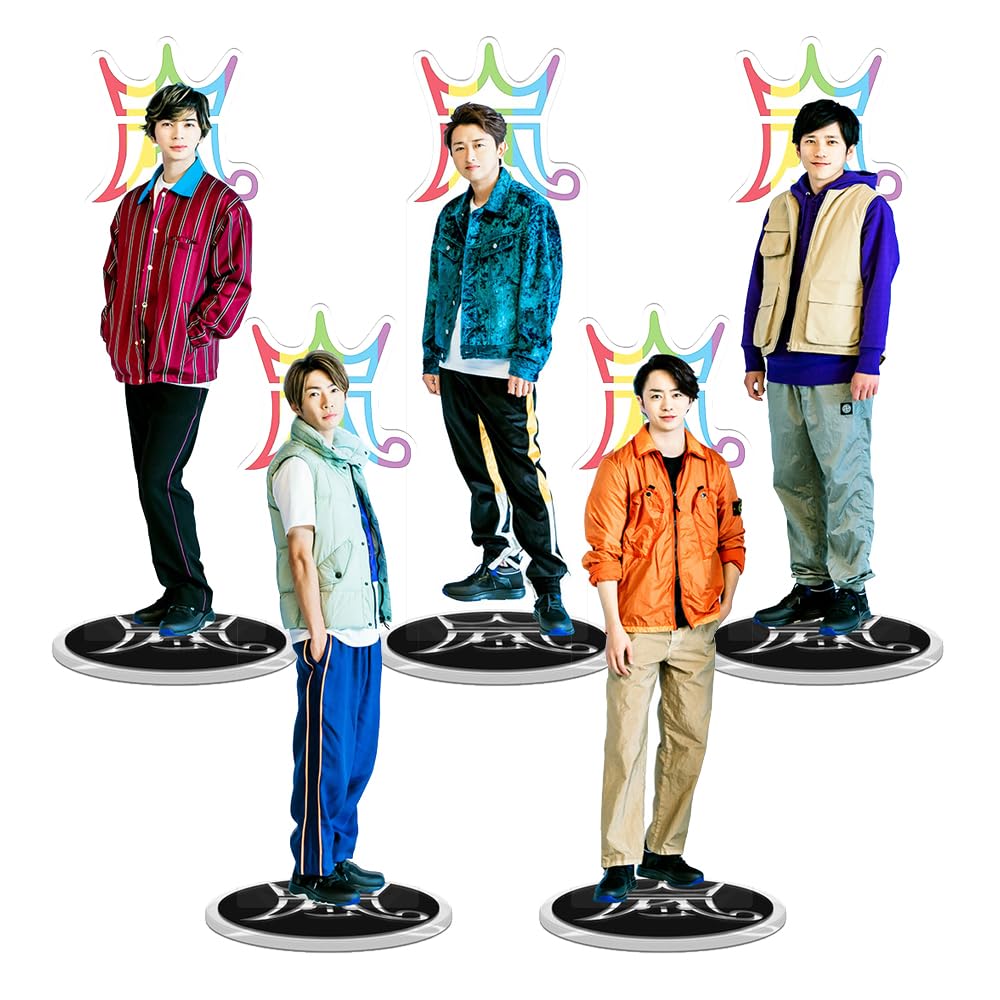 Amazon.co.jp: 嵐 five アクリルスタンド 2/5個セット 相葉雅紀 松本潤